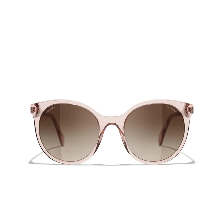 CHANEL pantos Sunglasses 1689S5 transparent pink