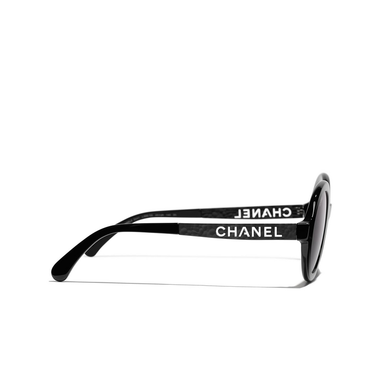 CHANEL round Sunglasses C888S6 black