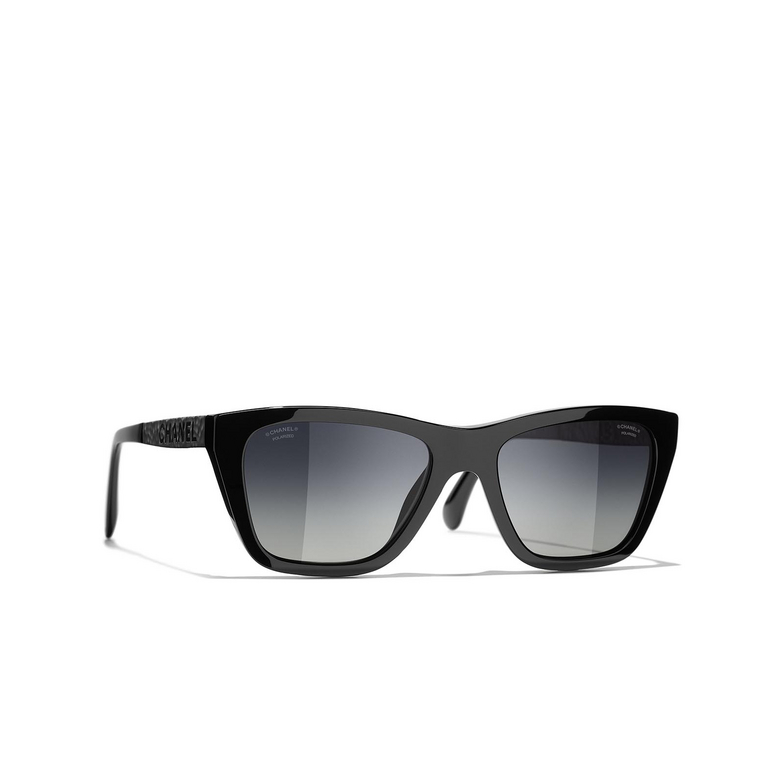 Gafas de sol rectangulares CHANEL C888S8 black