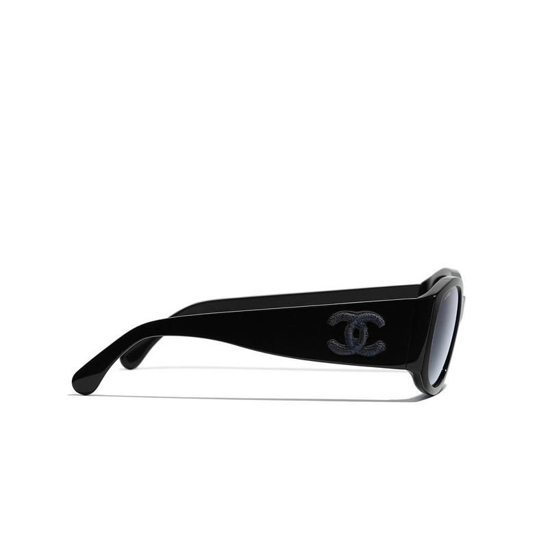 CHANEL ovale sonnenbrille C501S6 black