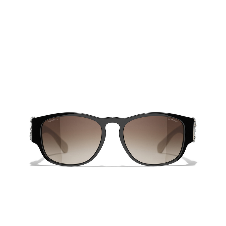 CHANEL rectangle Sunglasses C501S5 black
