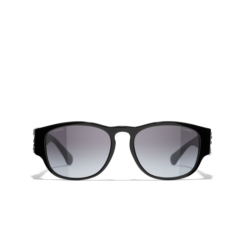 CHANEL rectangle Sunglasses C501S6 black