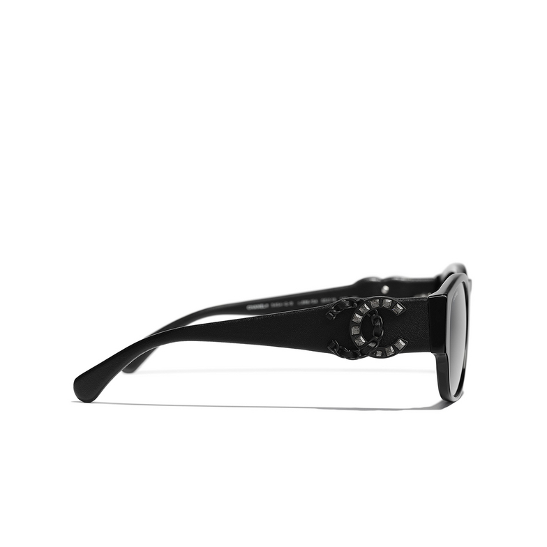 CHANEL rechteckige sonnenbrille C888S4 black