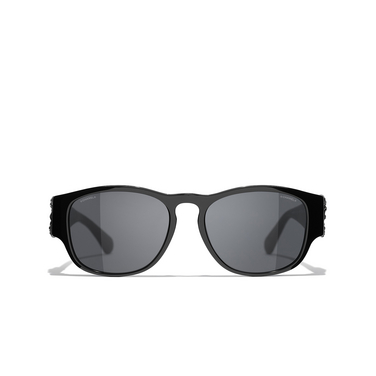 CHANEL rechteckige sonnenbrille C888S4 black - Vorderansicht
