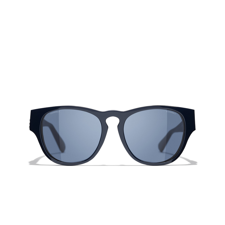 CHANEL rechteckige sonnenbrille 164380 blue