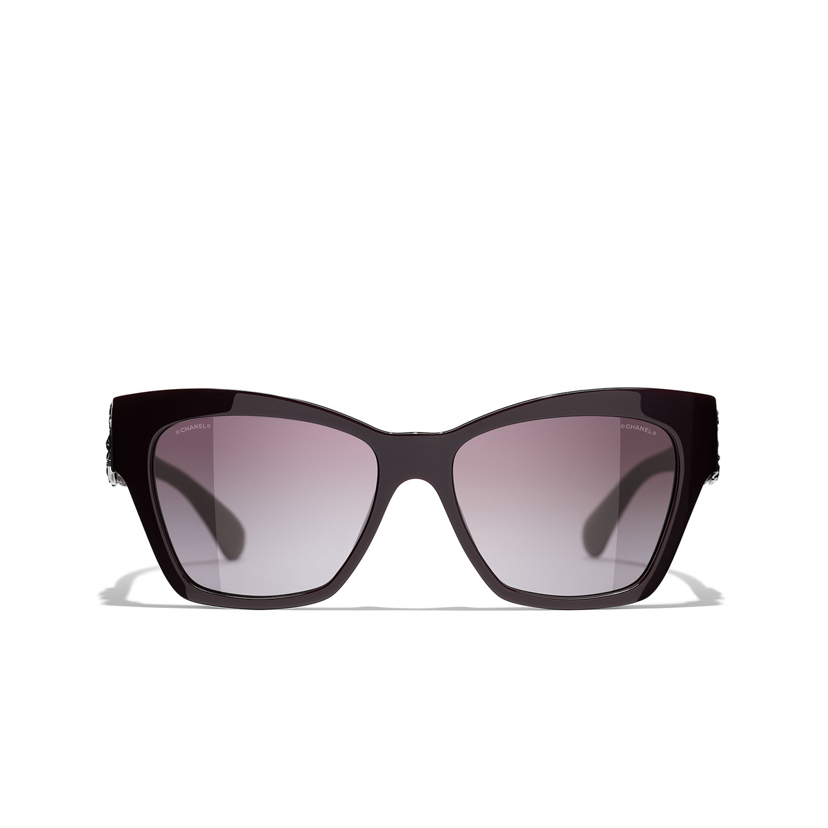 CHANEL butterfly Sunglasses 1461S1 Burgundy - front view