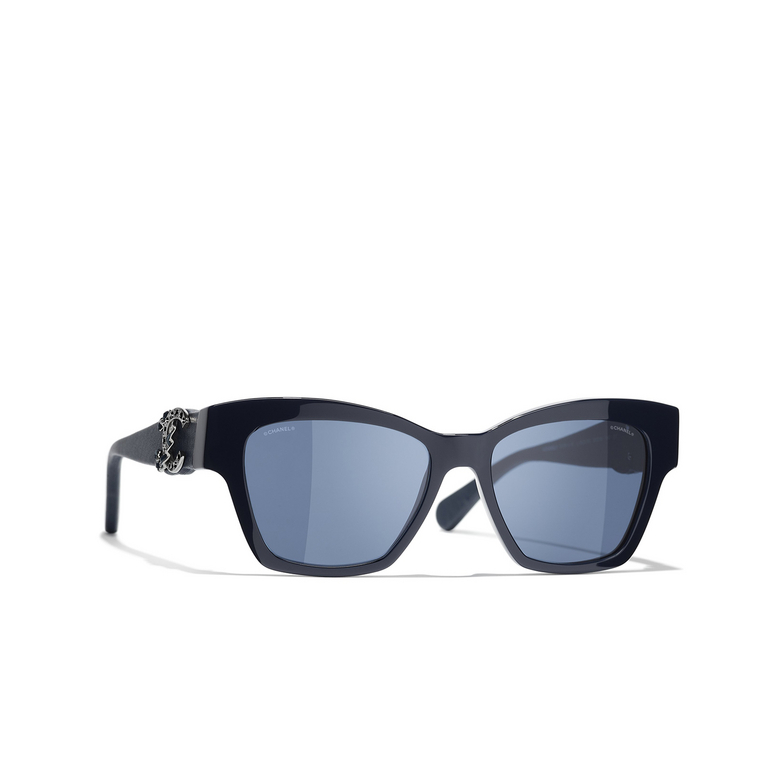 CHANEL butterfly Sunglasses 164380 blue