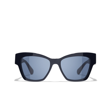 CHANEL Schmetterlingsförmige sonnenbrille 164380 blue - Vorderansicht
