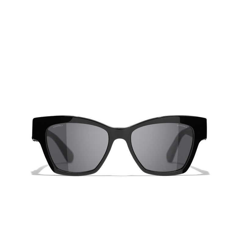 CHANEL Schmetterlingsförmige sonnenbrille C888S4 black