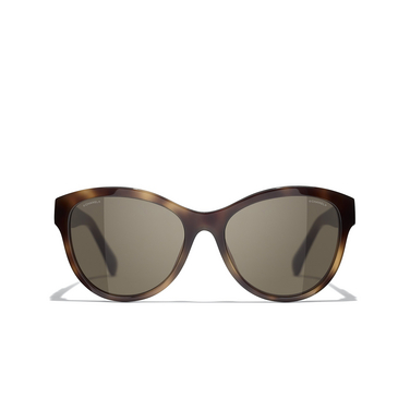 CHANEL butterfly Sunglasses 1661/3 tortoise - front view