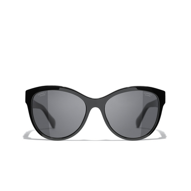 CHANEL panto sonnenbrille C622T8 black - Vorderansicht