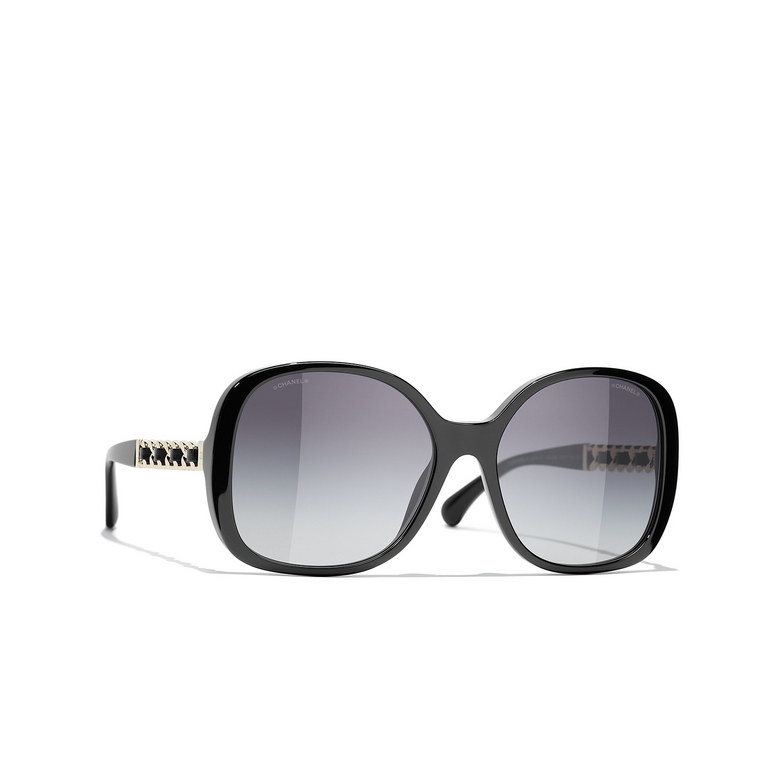 CHANEL quadratische sonnenbrille C622S6 black