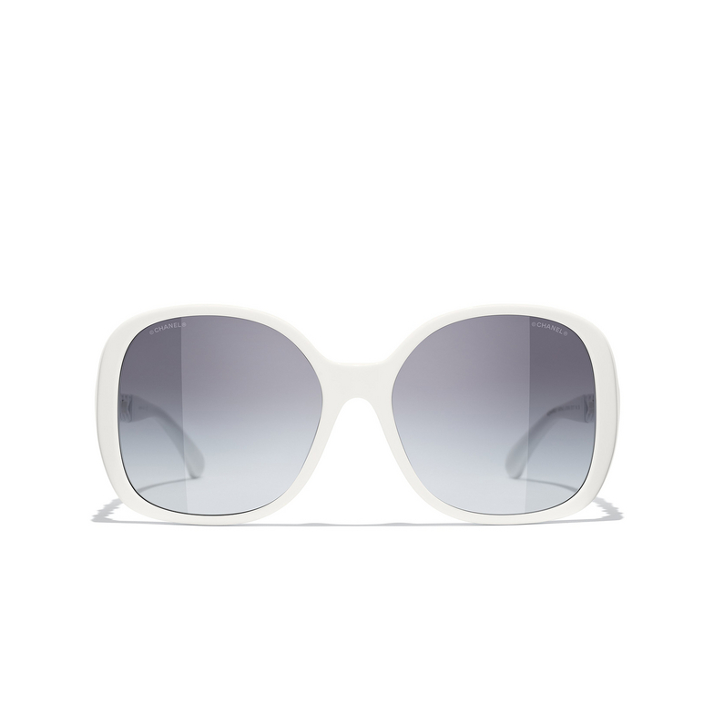 CHANEL square Sunglasses C716S6 white