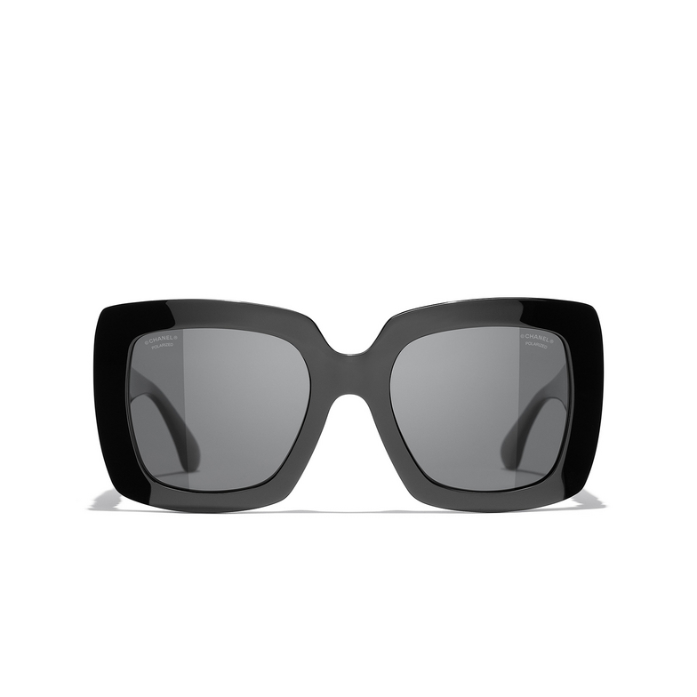 CHANEL square Sunglasses C888T8 black