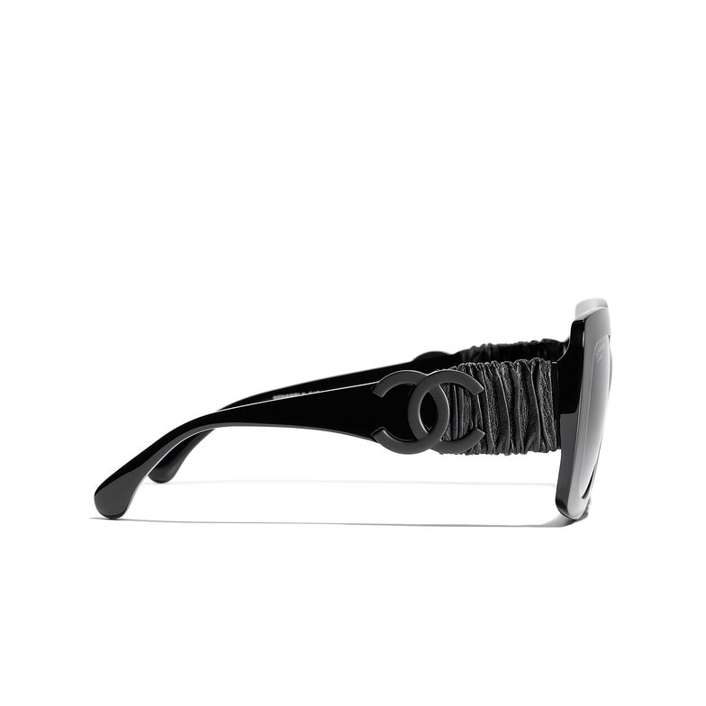 CHANEL square Sunglasses C888T8 black