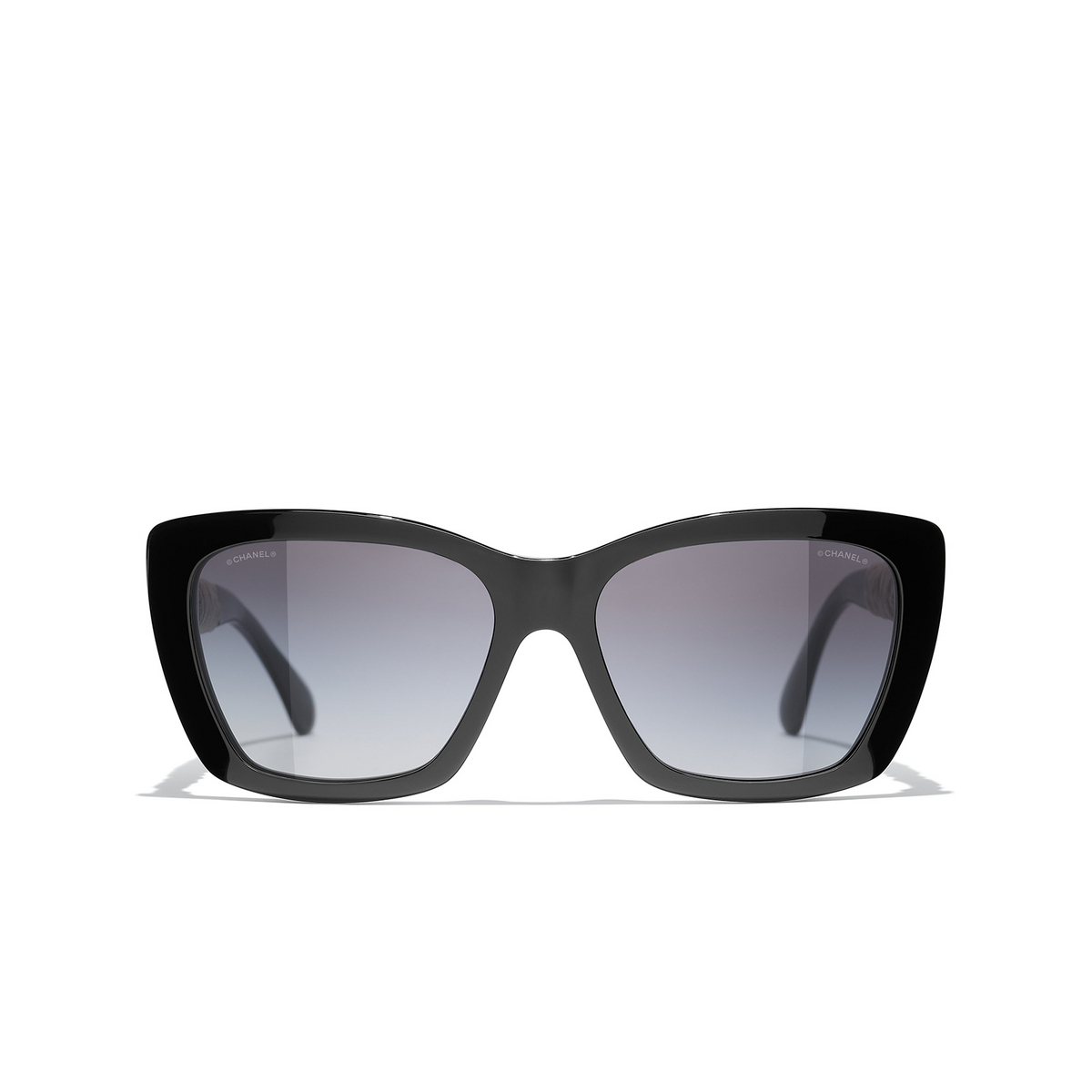 CHANEL butterfly Sunglasses 1082S6 Black & White - front view