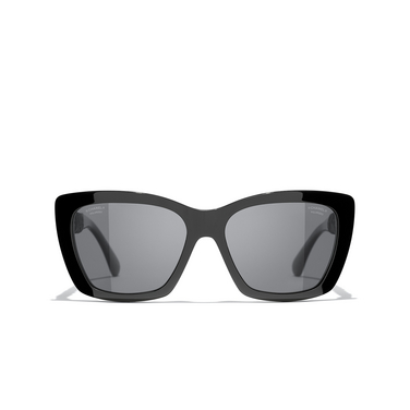 CHANEL butterfly Sunglasses c888t8 black - front view