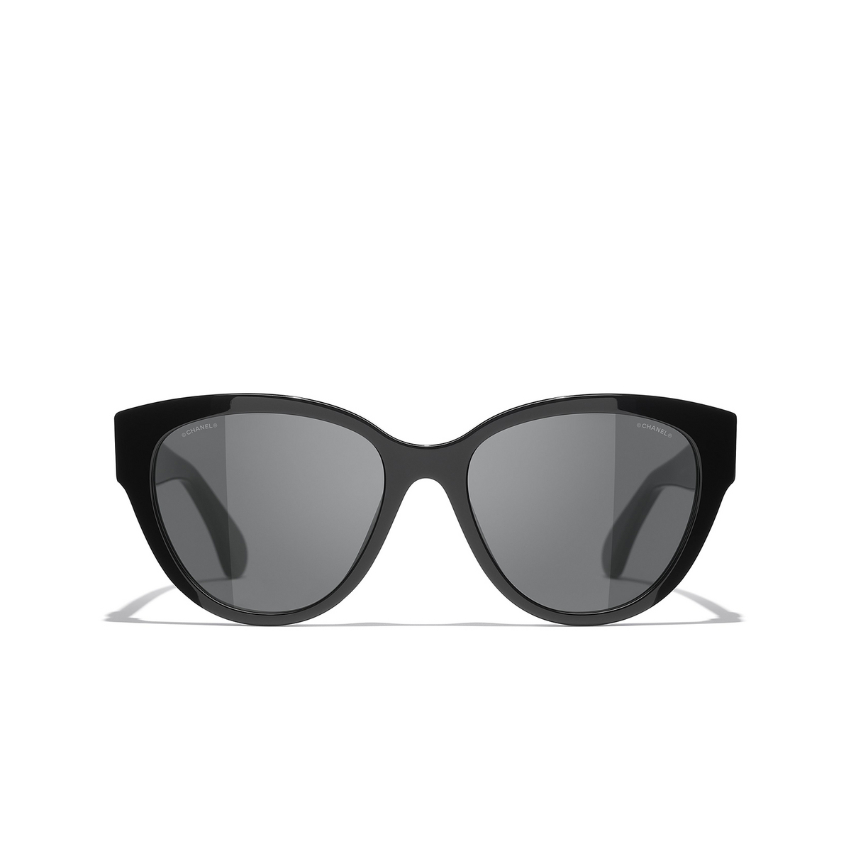 CHANEL butterfly Sunglasses C501S4 Black - front view