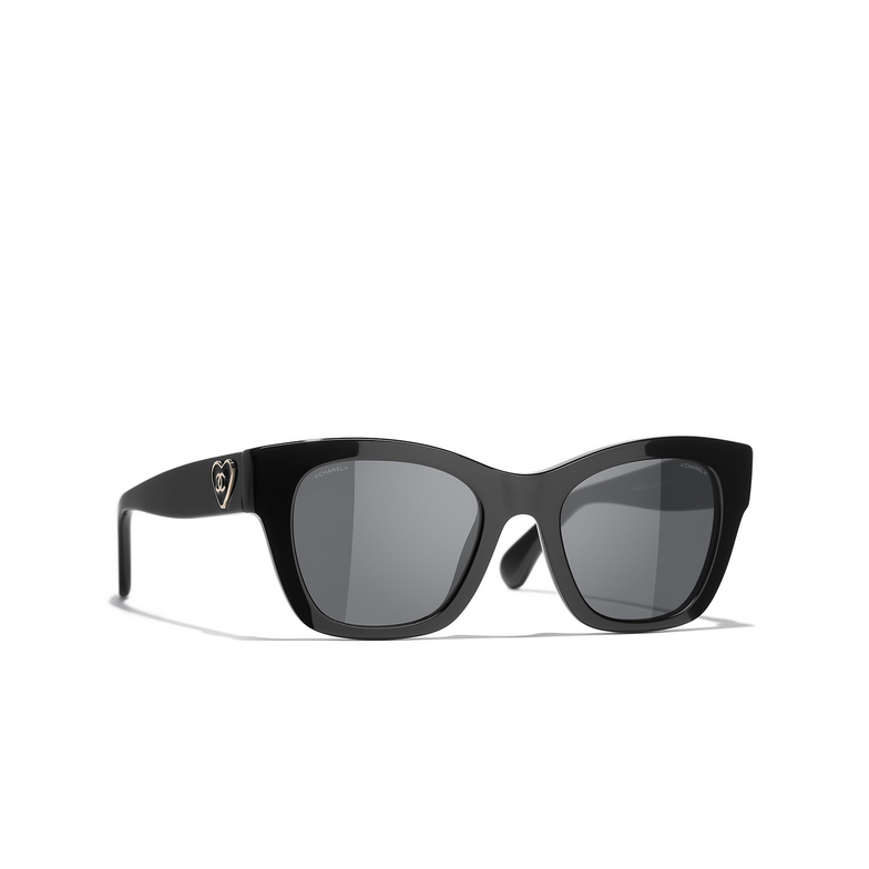 CHANEL square Sunglasses C501S4 black