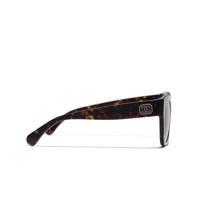 CHANEL square Sunglasses C714S5 dark tortoise