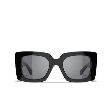CHANEL quadratische sonnenbrille C622T8 black - Vorderansicht