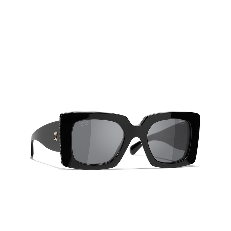 CHANEL square Sunglasses C622T8 black
