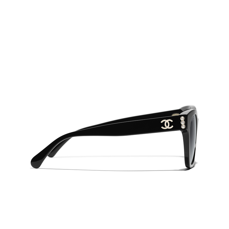 Gafas de sol cuadradas CHANEL C622S8 black & gold