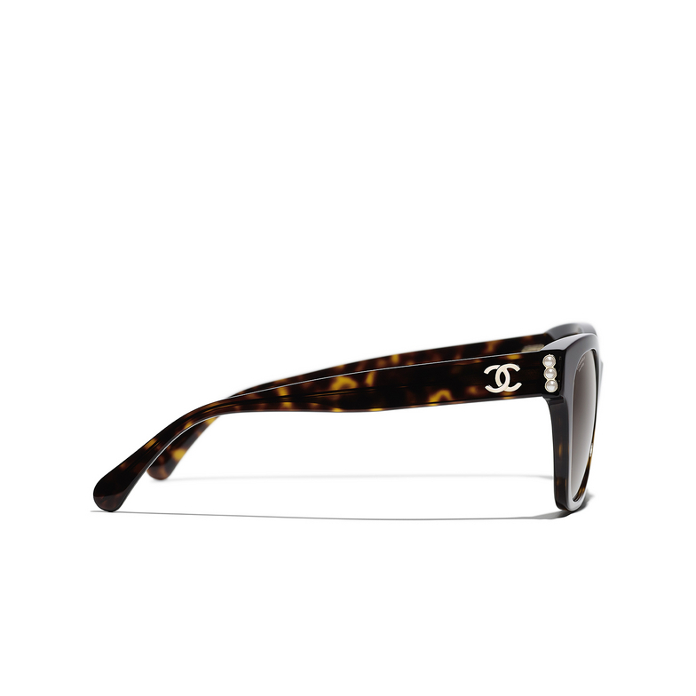 CHANEL square Sunglasses C714S9 dark tortoise