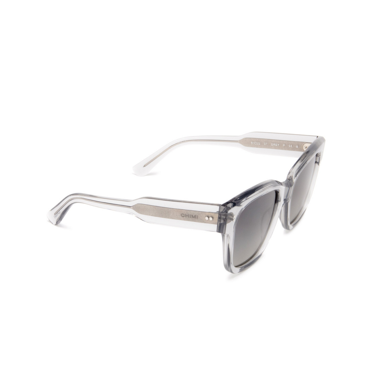 Chimi® Butterfly Sunglasses: 07 color Grey - three-quarters view