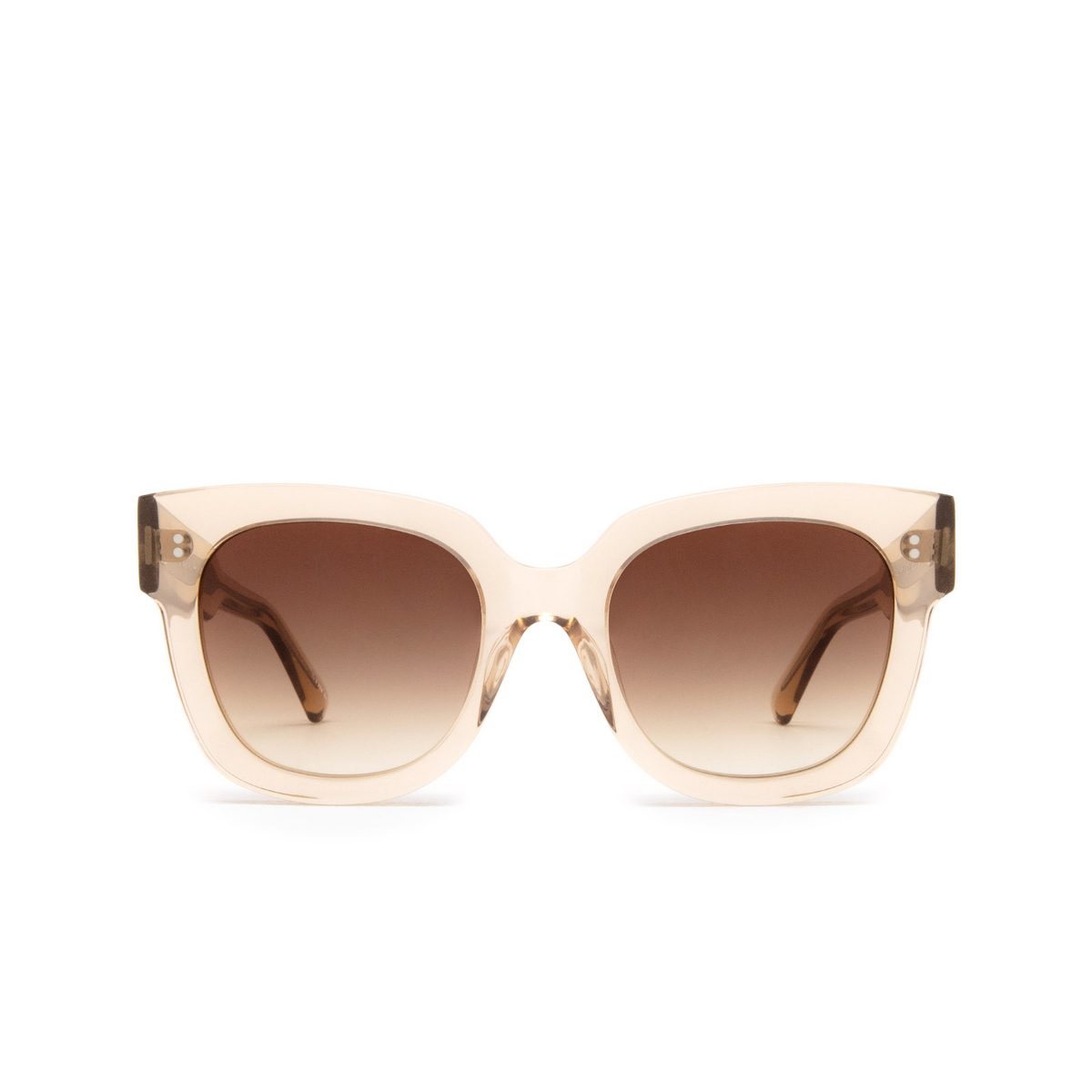 Chimi® Square Sunglasses: 08 color Ecru - front view