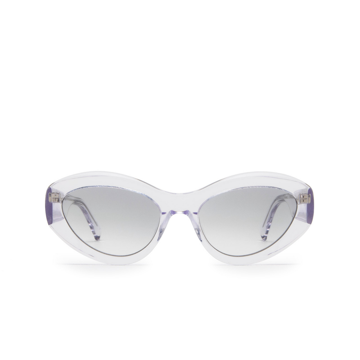 Chimi® Cat-eye Sunglasses: 09 color Clear - front view