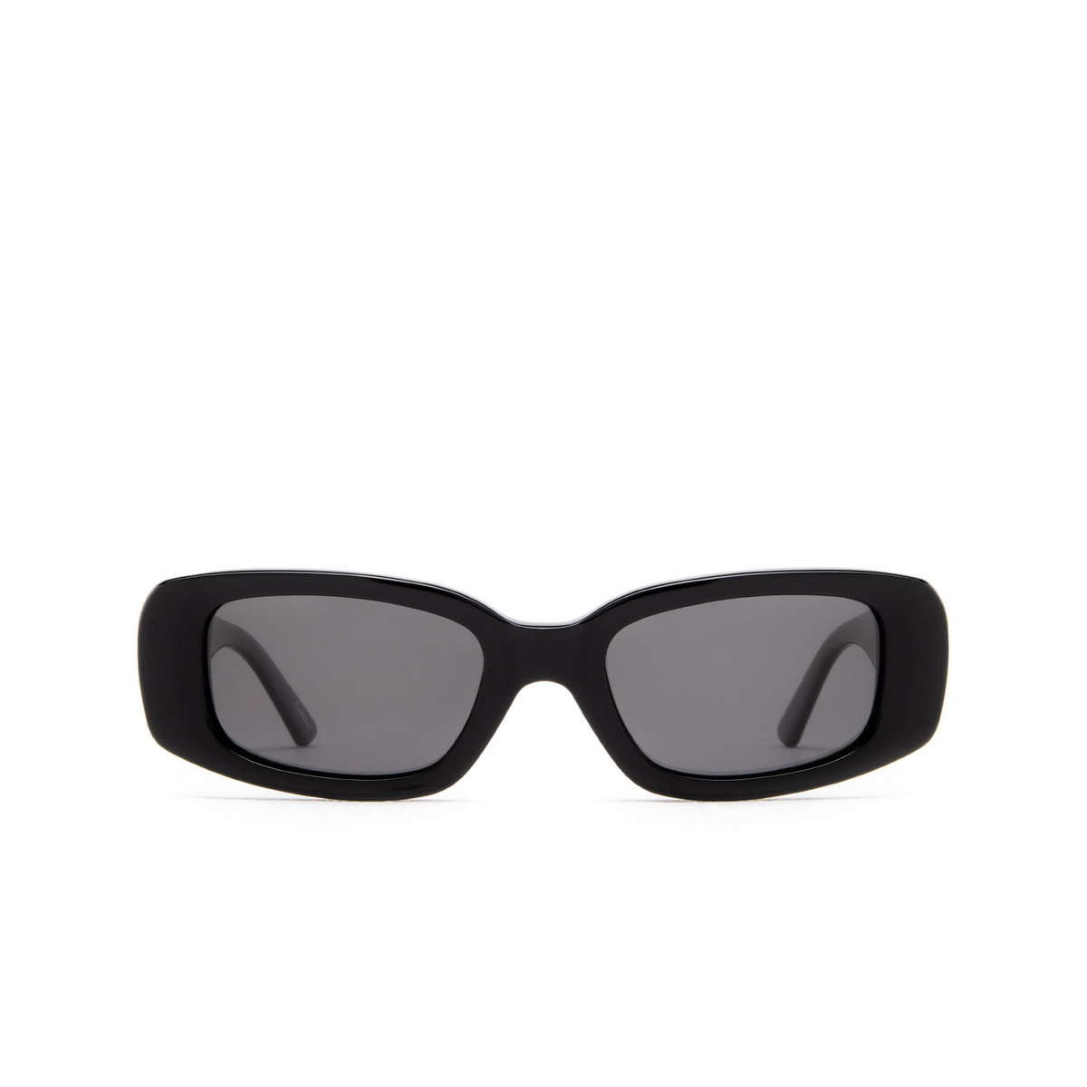 Chimi® Rectangle Sunglasses: 10 color Black - front view