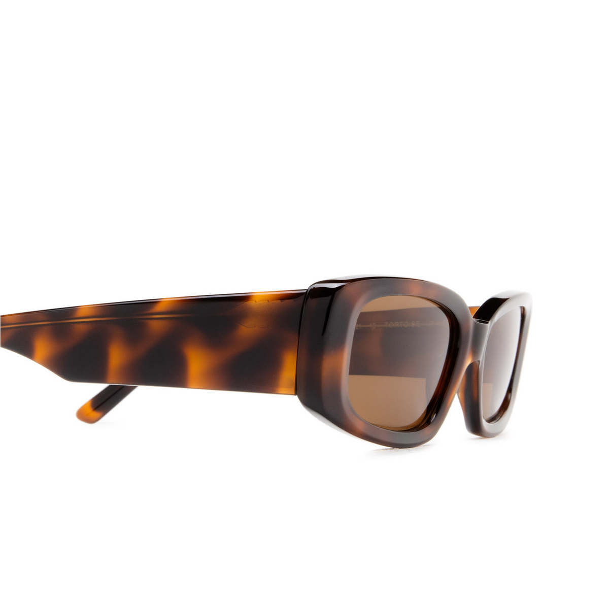 Chimi® Rectangle Sunglasses: 10 color Tortoise - 3/4