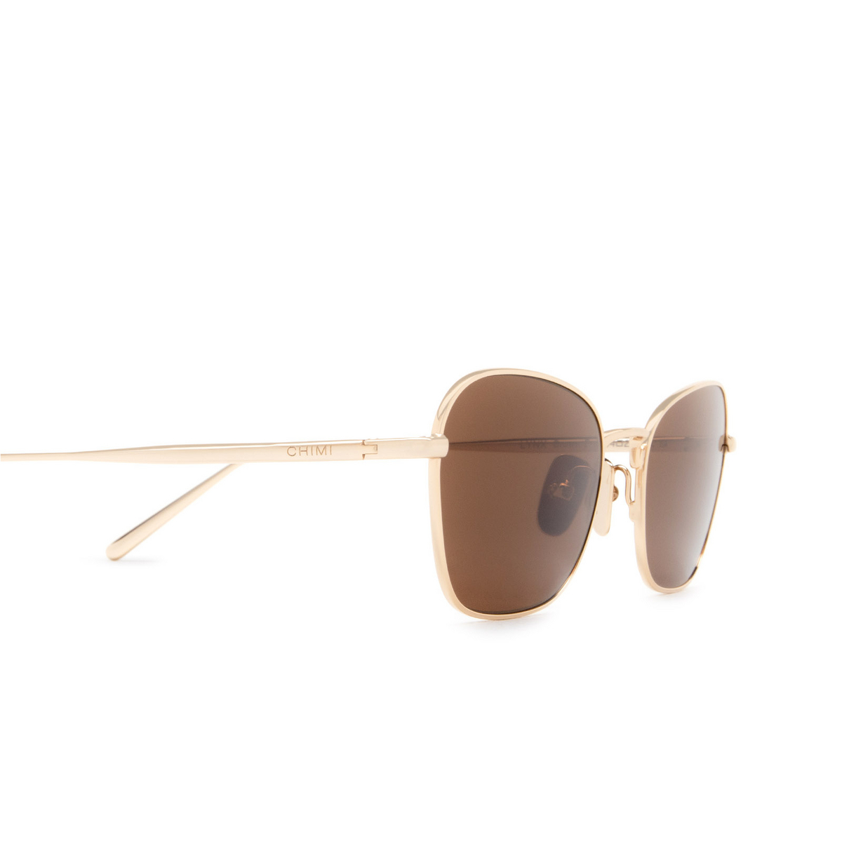 Chimi® Square Sunglasses: Lynx color Brown - product thumbnail 3/4