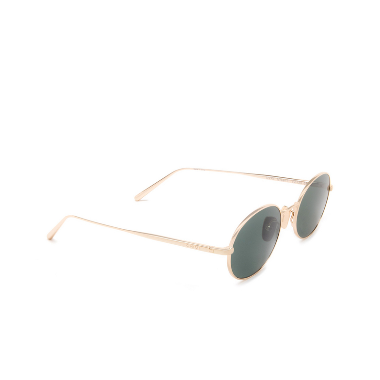 Chimi OVAL Sunglasses GREEN - 2/5