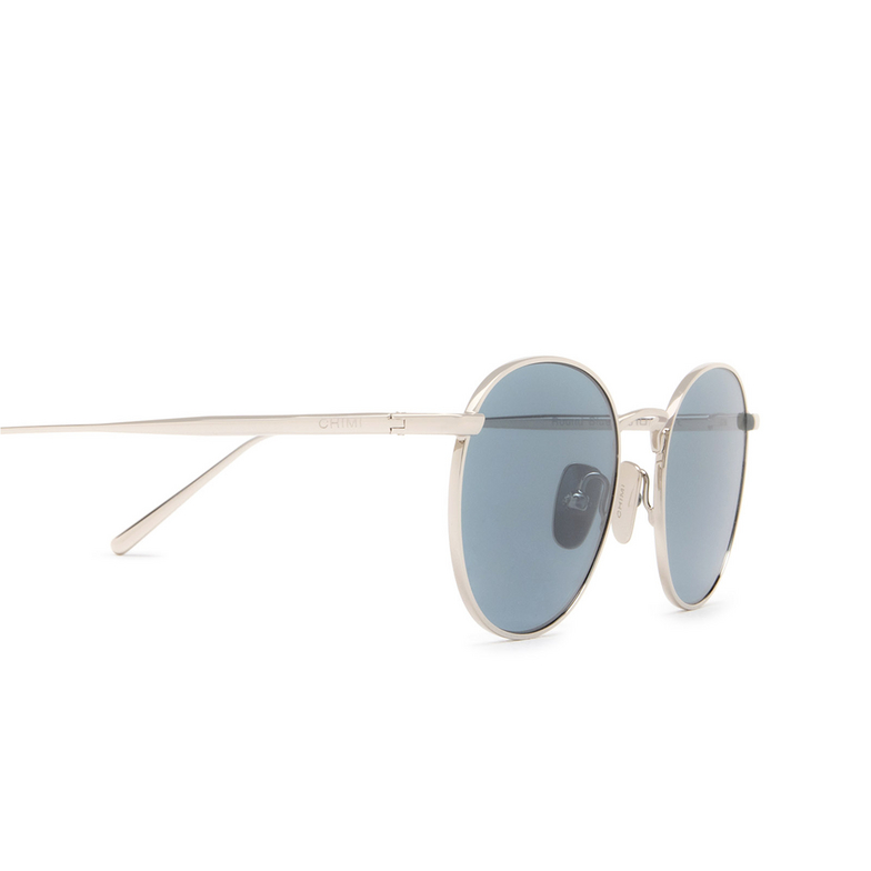 Chimi ROUND Sunglasses BLUE - 3/5