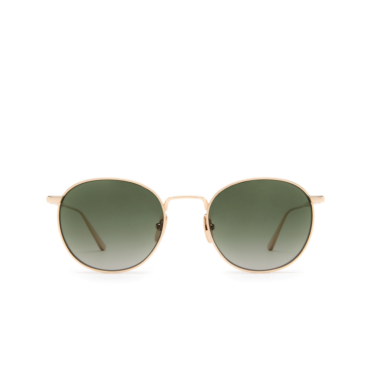 Chimi ROUND Sunglasses GREEN - front view