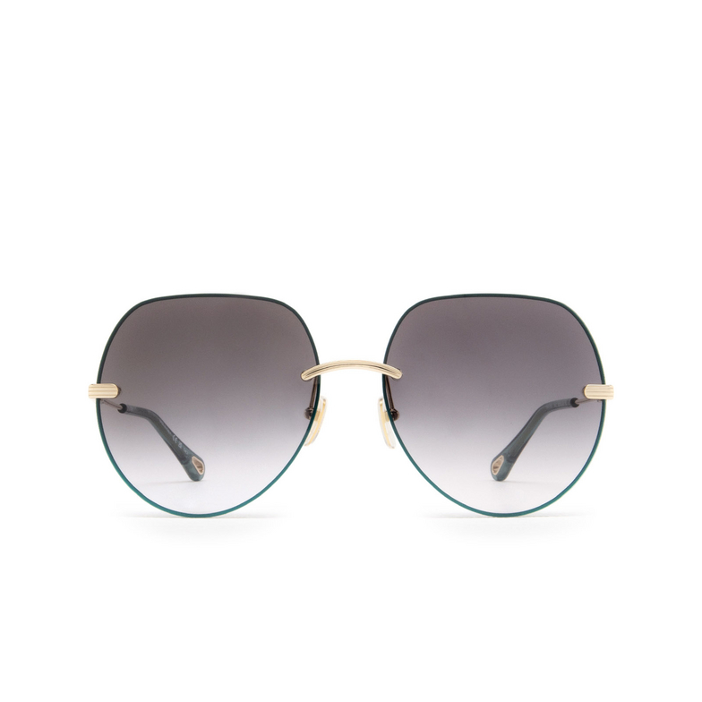 Chloé Benjamine round Sunglasses 005 gold - 1/4