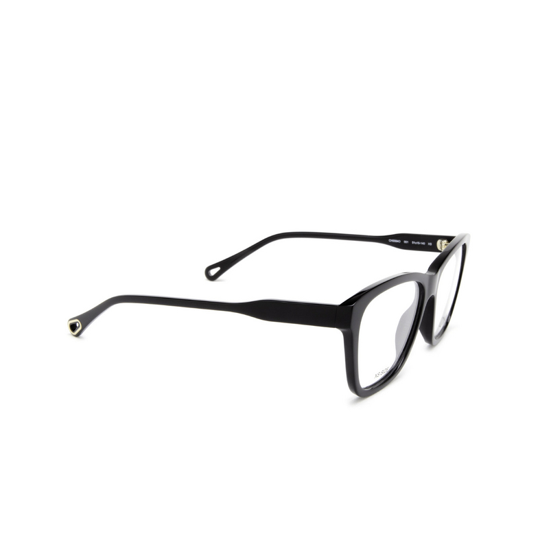 Chloé CH0084O square Eyeglasses 001 black - 2/5