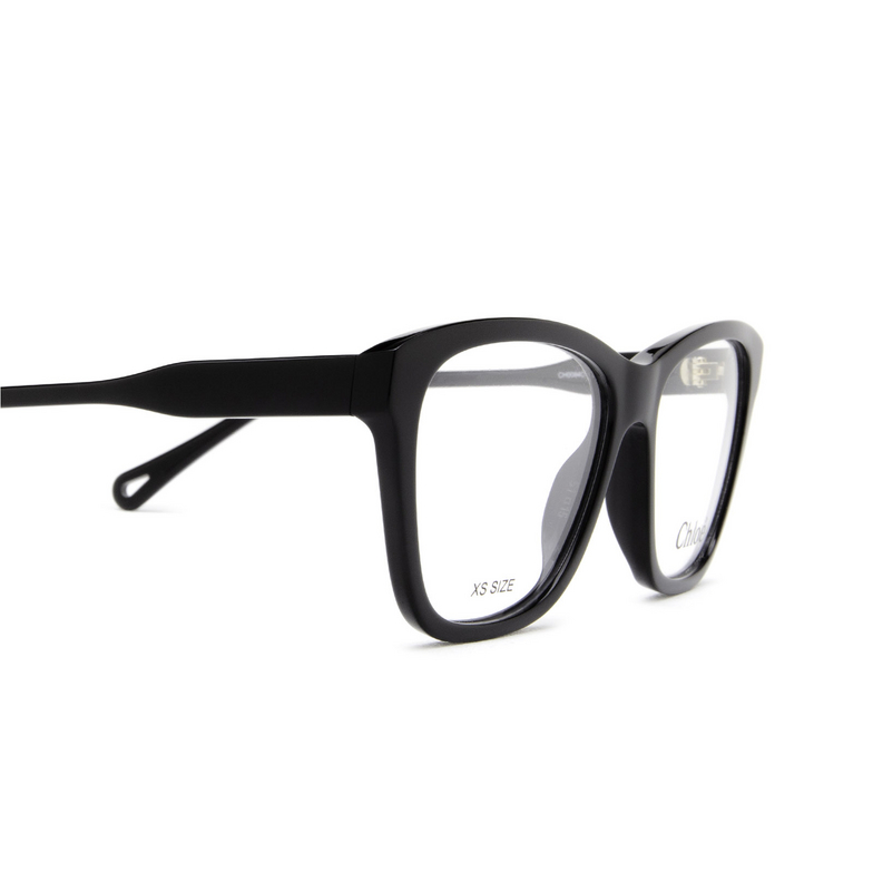 Chloé CH0084O square Eyeglasses 001 black - 3/5