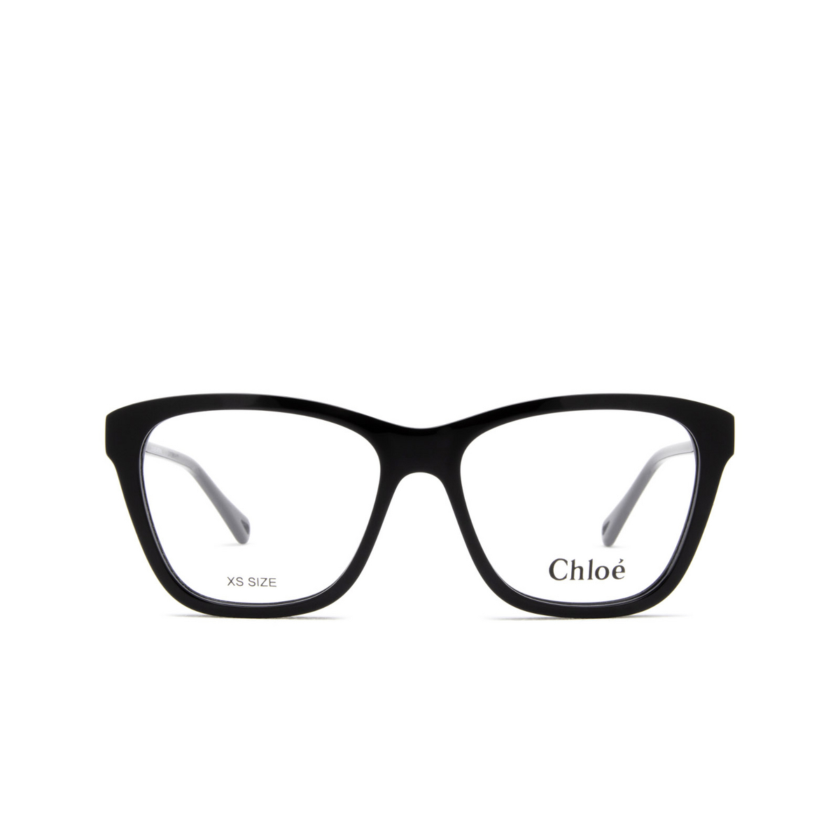 Chloé CH0084O rectangle Eyeglasses 001 Black - front view