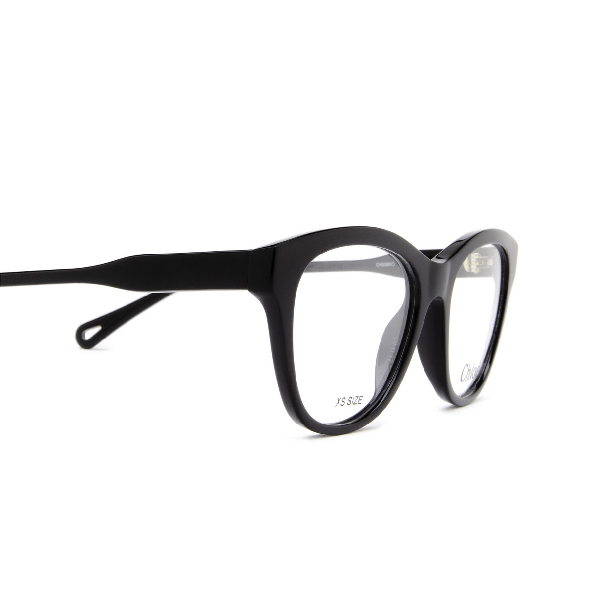 Chloé CH0085O cateye Eyeglasses 001 Black - product thumbnail 3/4