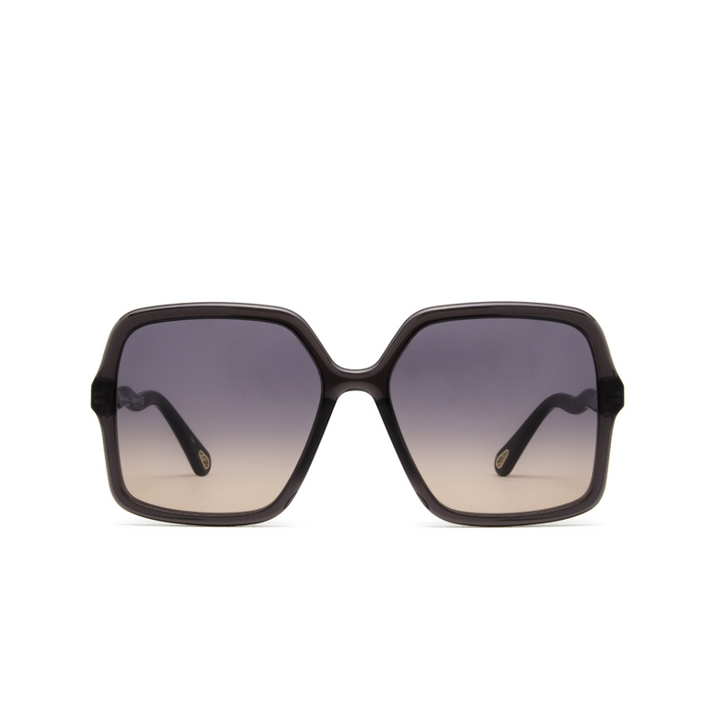 Chloé Zelie square Sunglasses 001 grey - 1/4