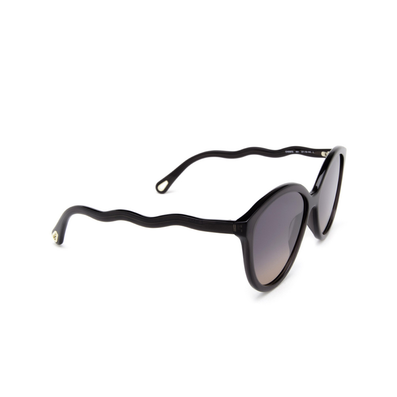 Chloé Zelie cateye Sunglasses 001 grey - 2/4