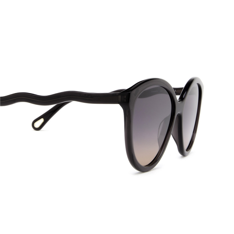 Chloé Zelie cateye Sunglasses 001 grey - 3/4