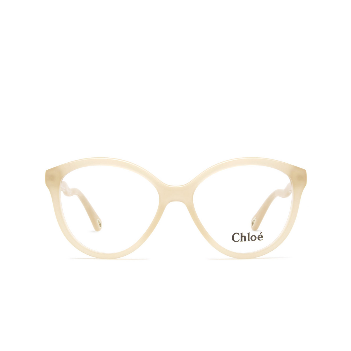Chloé® Cat-eye Eyeglasses: CH0089O color 003 Nude - front view