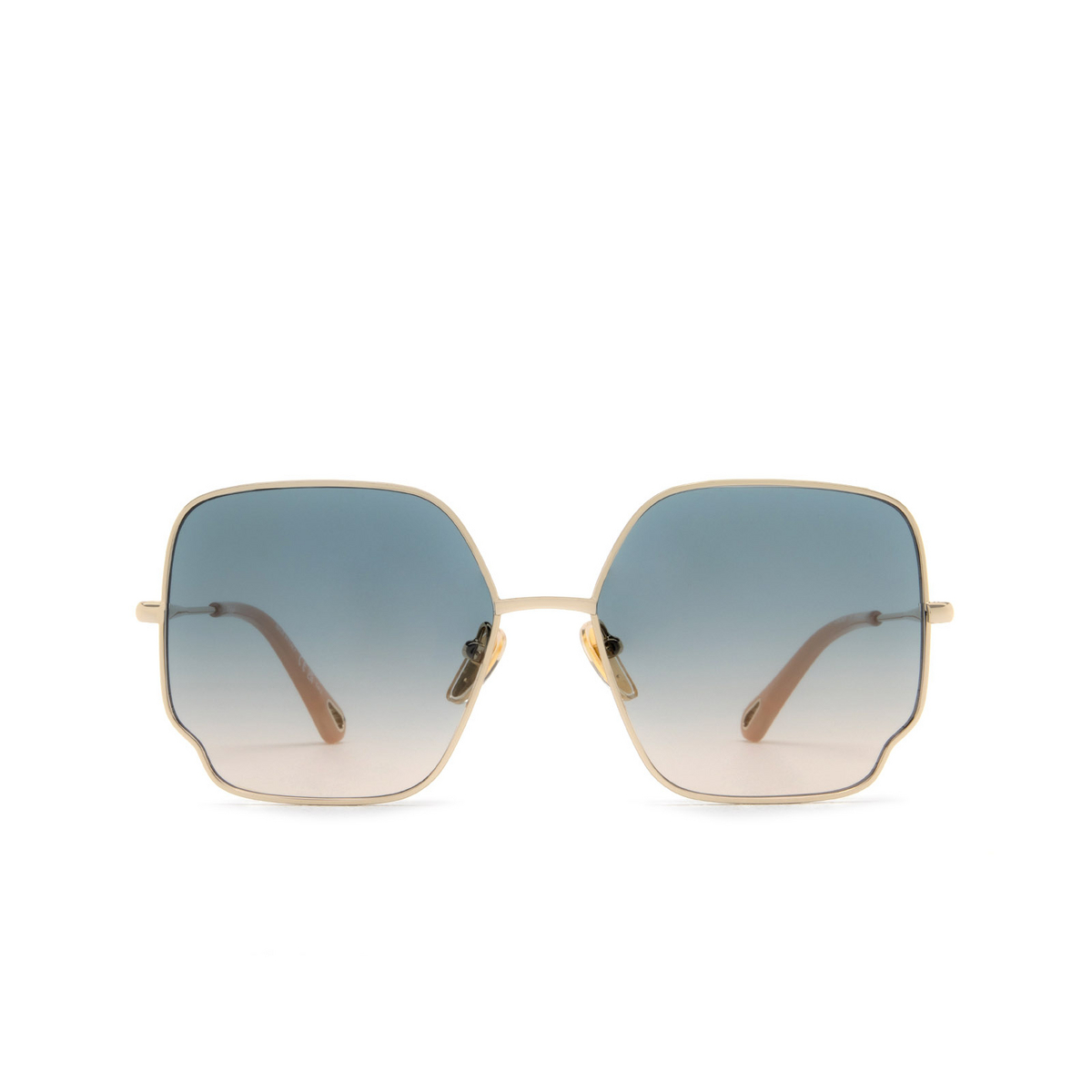 Chloé CH0092S square Sunglasses 011 Gold - front view