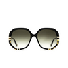 Chloé West round Sunglasses 002 black - product thumbnail 1/4