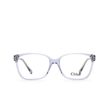 Chloé CH0115O square Eyeglasses 003 transparent blue - front view
