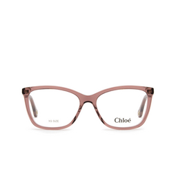 Chloé® Rectangle Eyeglasses: CH0118O color 004 Pink 